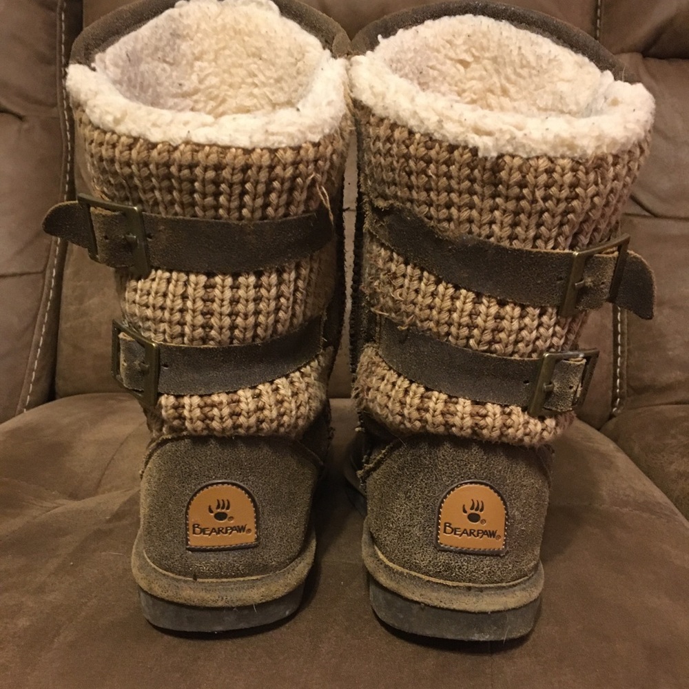 Brown Bearpaw Boots